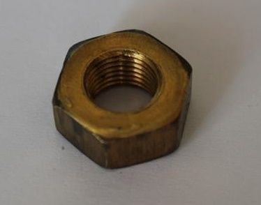 гайка м10*1,5 кл.17,латунь высокая 250536 в интернет-магазине НМК